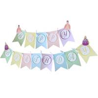 Fairy Happy Birthday Banner/Bunting - Shaped